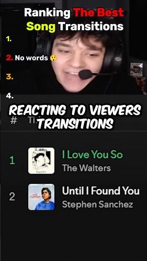 Ranking The Best Song Transitions