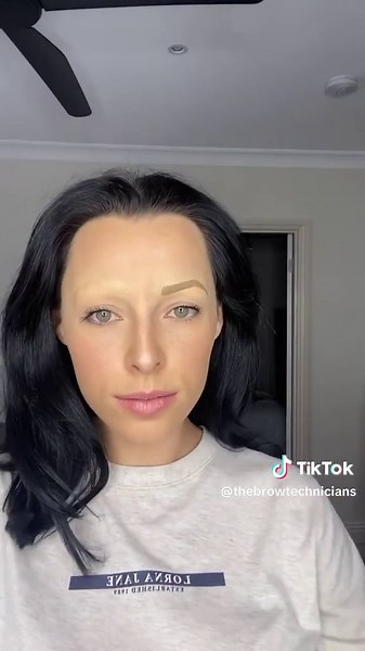 Get Perfect High Arch Eyebrows for Round Face Shape | Eyebrow Stencil Tutorial