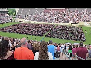 Virginia Tech 2025 graduation- Enter Sandman