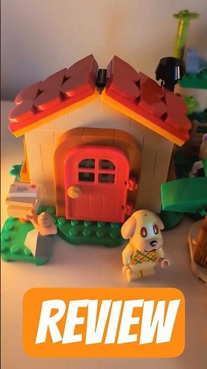 Lego Animal Crossing Goldie's Cozy House Expansion