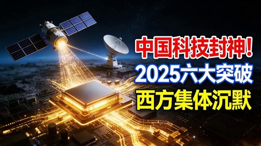 中国科技封神！2025六大突破震撼全球，西方为何集体沉默？#中国科技崛起#可控核聚变突破#高铁5万公里时代#量子科技落地#科技强国#2025中国科技亮点#大国重