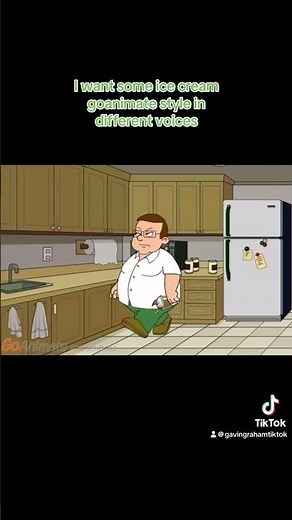 I want some ice cream goanimate style in different voices ￼