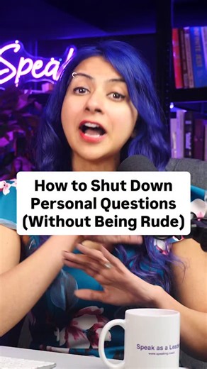 Comment “RUDE” if someone asks too much.🤦🏼‍♀️ Here’s how to flip the question back without being rude. Follow for confident ways to set boundaries. | The Confidence Accelerator