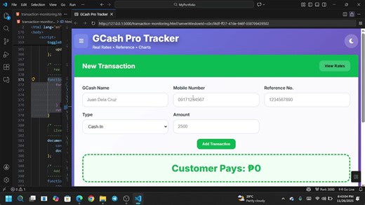 💸 Take control of your GCash transactions like a pro! With GCash Pro Tracker, you can monitor your cash-ins, cash-outs, fees, and earnings – all in one place. 📊 Stay organized, track trends, and export your data easily. Perfect for freelancers, entrepreneurs, or anyone who wants financial clarity! ✅ Try it today and never miss a transaction again! #GCashProTracker #GCash #FinanceTracker #MoneyManagement #CashFlow #DigitalWallet #FinancialFreedom #ExpenseTracker #MoneyMatters #PersonalFinance #