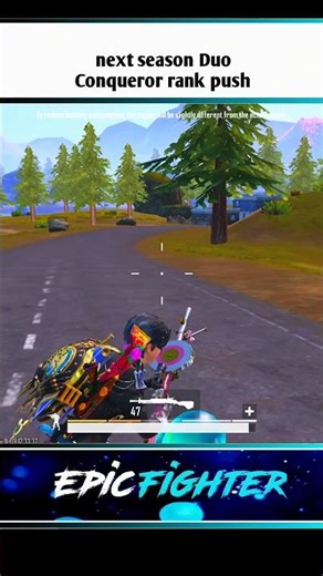 😅 Next Season I'll started Duo Conqueror push 😅 #shorts #epicfighteryt #youtubeshorts #bgmi #gaming