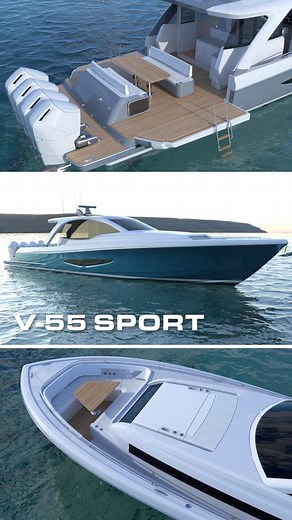 15K views · 70 reactions | Meet the V-55 Sport – the latest addition to our growing V Series fleet. Fast and fun with premium accommodations and Viking quality, this high-performance luxury cruising yacht shines as the latest example of our commitment to building a better boat every day. #v55sport #valhallaboatworks #vbw | Valhalla Boatworks | Facebook