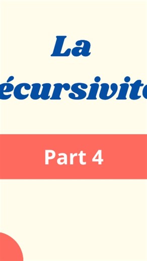 Techno4sft on Instagram: "récursivité bac informatique"