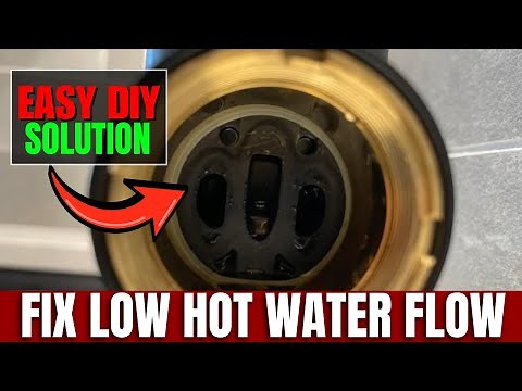 Fix Low Hot Water Flow in Moen Faucet – EASY DIY Solution!