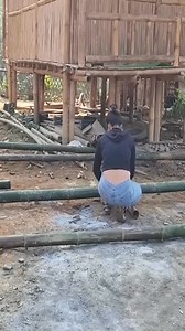 How to make a simple bamboo trellis #build #survival #skills #shelter #Outdoors #farm #idea #garden | Alison Netherveth
