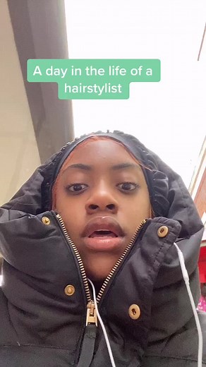 Day in the life of a hairstylist,- (my first client of the day 🤍 #sleekponytail #slickponytail #naturalhair