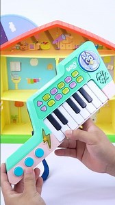 Satisfying With Unboxing & Review Bluey VTech Keytar ASMR #bluey #asmr #review