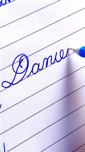 Daniel || Comment your name..|| #viral #cursive #cursive-handwriting #shorts