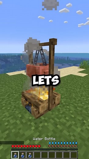 What If Minecraft Had a Thirst Bar #minecraft | Skip the Tutorial