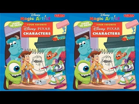 Learn to Draw Your Favorite Disney/Pixar Characters - Quick Flip Through Preview Artbook