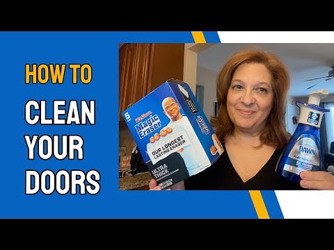 How To Clean Your Doors With This Cleaning Hack