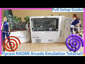 Flycast Sega NAOMI Emulation Tutorial! The Arcade Dreamcast at Home!