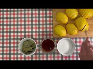 Easiest Recipe Ever - Lemon.....Pickled