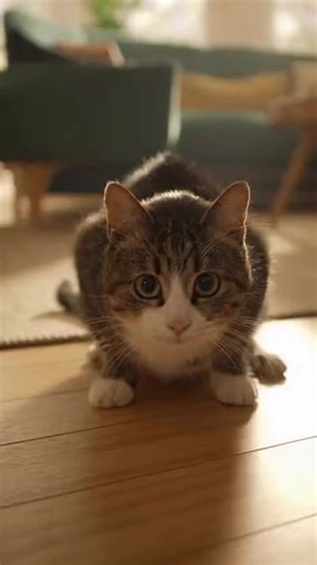 Hyper Psycho Cat Goes Full Chaos Mode Your favorite furry menace reaches a new level. This hyper-charged cat launches into wild zoomies, screams like a tiny jungle beast, and turns the whole room into his personal action movie set. Pure chaos, pure comedy, pure cat energy. If you’ve ever wondered what “maximum madness” looks like in feline form, ну вот оно. 🐾 #CrazyCat ⚡ #HyperCat 😂 #CatChaos 🎥 #FunnyPets 🐱 #ZoomiesAttack 💥 🔥 🌪️