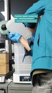 Cara Menggunakan Anycubic Photon Mono M7 Pro dan Anycubic Wash and Cure Plus
