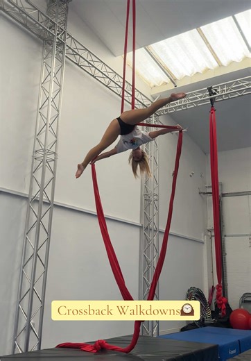 Stunning Aerial Silks Training Highlights