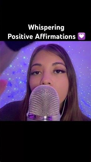 Whispering Positive Affirmations 💟 #asmr #whispering #shorts