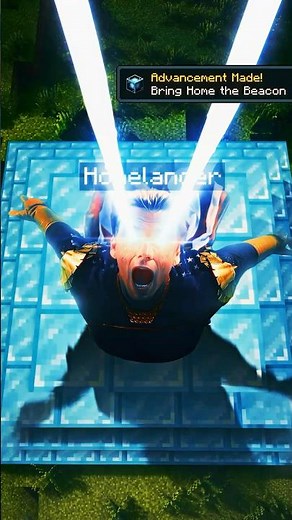 Homelander in Minecraft 💎 #homelander #theboys #edit