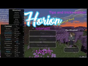 How to install horion hacked client 1.20.2! (EASY) {1.20.2!} (DOWNLOAD)