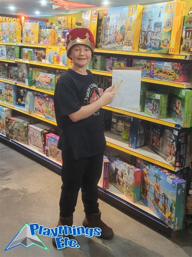 Step into our toy store where making a Christmas list is pure magic! Race around on cars, blast darts, hug the softest plushies, and test every hot toy of the year in our epic hands-on toy wonderland. Toys for every age and obsession are waiting for you to try right now—grab a pencil and mark your must-haves! Come play, dream big, and make this the most exciting Christmas list ever! 🎄✨ | Playthings Etc. The World's Coolest Toy Store!