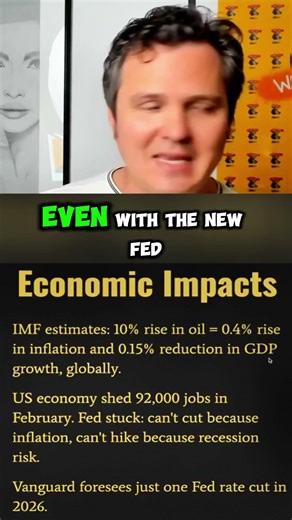 The Fed is trapped. Rate cuts aren't coming. 🚨📉 | #crypto #shorts