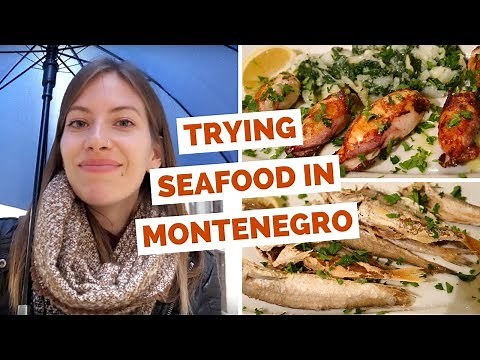 Montenegro Food Tour 🇲🇪 Seafood Feast in Kotor, Local Wine & Bakery Sweets 🍷 Balkan Cuisine Guide 🦑