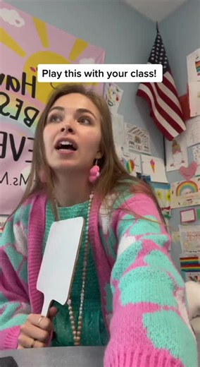 Video Credits: @Kaitlyn McCarty ☻ #teacherlife #teachinggames #teachersoftiktok #classroom #teacherhack #teachertools