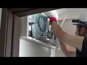 新築 テレビアンテナ工事 マルチメディアボックスの工事 ブースター電源工事