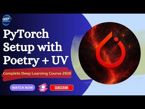 Stop Wasting Time! Perfect PyTorch Setup with Poetry + UV in 10 Minutes