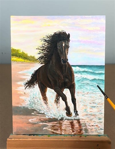 Rhoades Daily Art - Sometimes You Have to Get Wet.