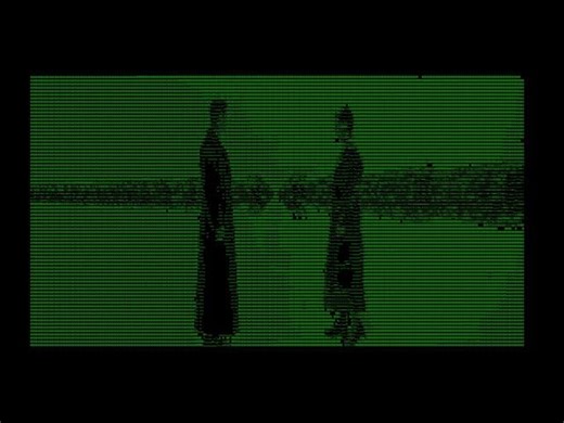 Whole Matrix Trailer rendered in ASCII | Raymond Doetjes