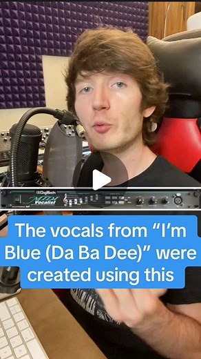 C.H.A.Y. | The vocals from “I’m Blue (Da Ba Dee)” were created using this vocal processor 💙 #voiceeffects #talkbox #vocoder #imblue #harmony... | Instagram