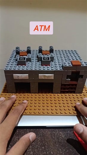 Lego ATM. How to make a lego ATM.#lego #howto #minecraft