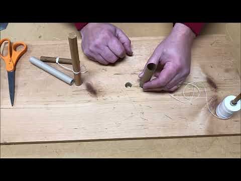 How to make historical paper cartridges for the Brown Bess.