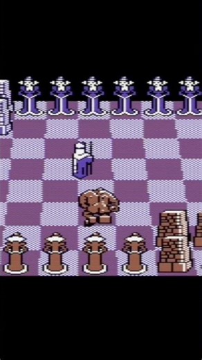 ♟️Battle Chess -Rook vs. Bishop - Fight - C64 #chess #battlechess #c64