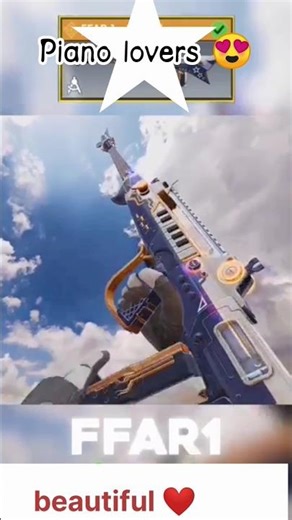 FFAR1 #codm gift new legendary free for piano 🎹 lovers. who loved this?😍 #gaming #shorts