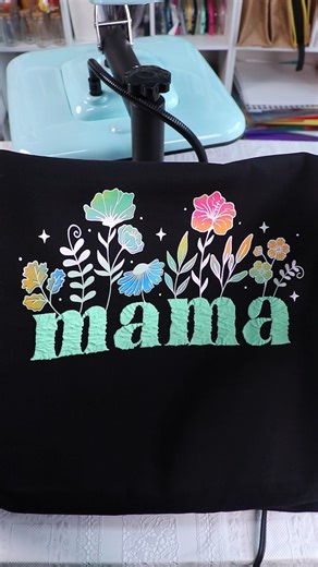 Materials used: HTVRONT Tie Dye HTV, White to Green Chameleon HTV, Puff HTV. 👉https://amz.run/94Pu #htvront #heatpress #svg #cricutsvg #htv #diygifts #craftvideo | HTVRONT