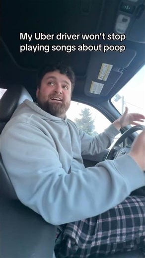 THIS UBER DRIVER KEPT PLAYING SONGS ABOUT POOP!!!