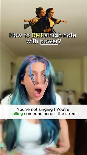 How to Belt a High Notes without strain or crack ? Speech-Level Singing (SLS) Vocal Technique