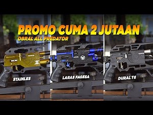 PCP PREDATOR PROMOTION FOR ONLY 2 MILLION IDR!! LATEST 2025 CHEAPEST PCP PREDATOR AIR RIFLE STOCK...