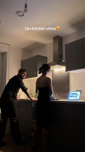 Kitchen vibes 😍. #couple #love #fyp #loveyou #bollywoodsong