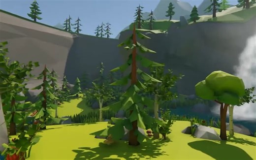 Unity – 风格森林环境 Lowpoly Style Forest Environment