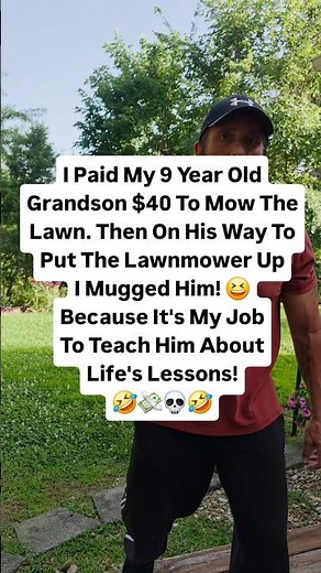 Paw Paw Just Taught Him A BRUTAL Lesson! 😂💵 #funny #relatable #shorts