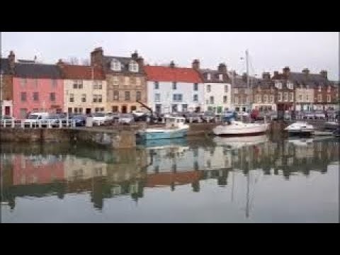 Winter Inner Harbour On History Visit To Anstruther Coast Of East Neuk Of Fife Scotland