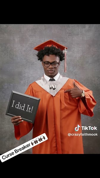 Curse Breaker....Nobody but You, Lord. 🙏🏾🔥 Today I stand in awe… because my Black son didn’t just graduate he overcame. He walked through doors that weren’t always opened for him. He stayed focused in a world that tried to distract him. He carried pressure, expectations, and battles I couldn’t always see… and still, he made it. This moment is bigger than a cap and gown.This is generational change.This is chains breaking.This is a legacy being rewritten in real time. Everything that tried to s