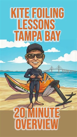 Kite foiling beginner lesson overview